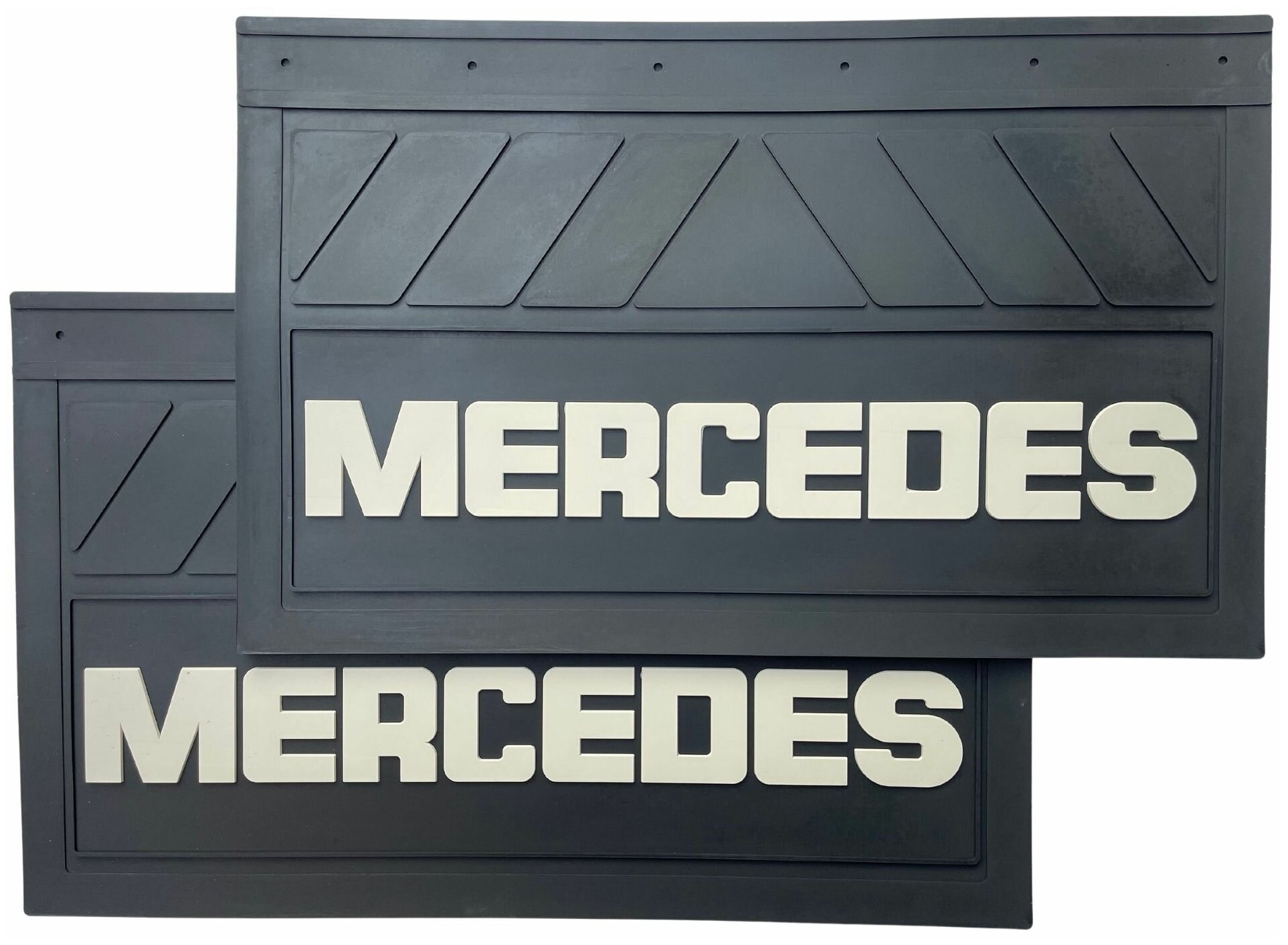 Брызговики на грузовик MERCEDES прицеп задние 580х360 LUX 9