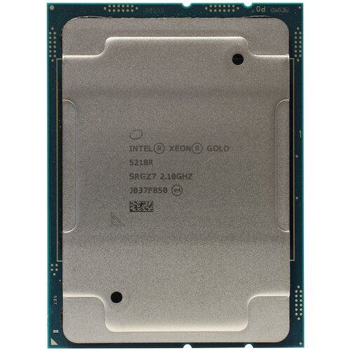 Процессор Intel Xeon Gold 5218R LGA3647, 20 x 2100 МГц, OEM процессор intel xeon 3647 gold6336y oem cd8068904658702 in