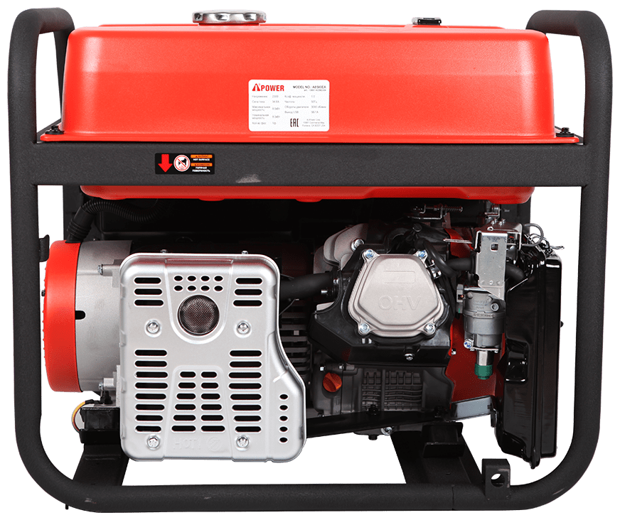 Комплект Бензиновый генератор A-iPower A8500EA, 8 кВт (20113) + Блок АВР 230 В - фотография № 4