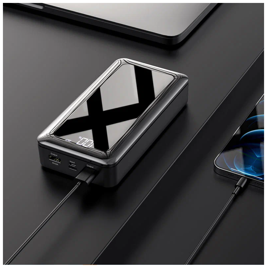 Портативный аккумулятор Power bank Borofone 30000 mAh/черный