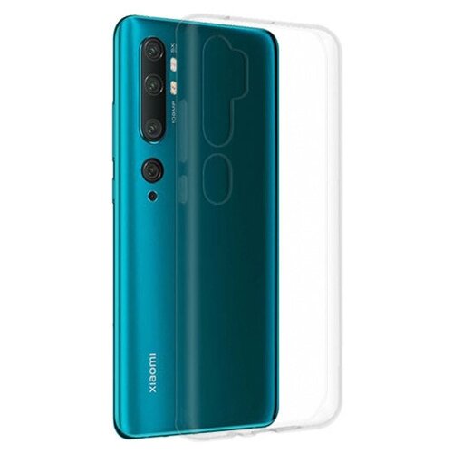 Силиконовый чехол для Xiaomi Mi Note 10 / 10 Pro прозрачный 1.0 мм