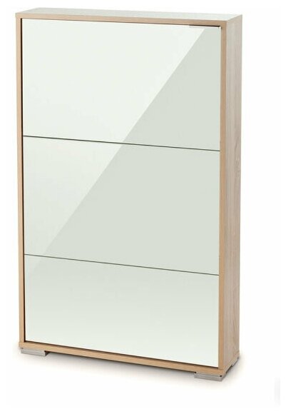 фото Обувница Vental Вива-3S с зеркалом Дуб Сонома