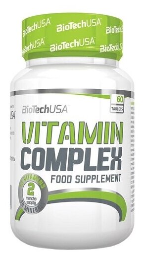 Минерально-витаминный комплекс BioTechUSA Vitamin Complex(60таблеток)