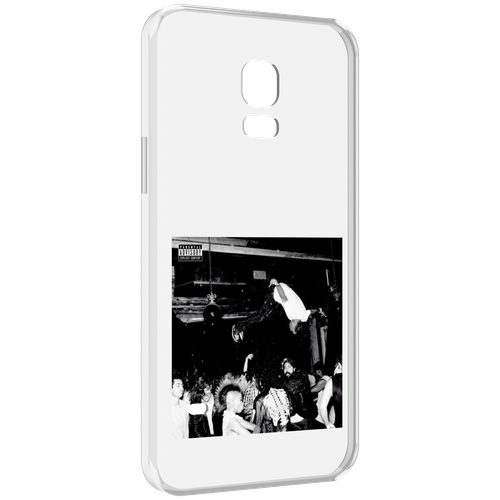 Чехол MyPads Playboi Carti - Die Lit для Samsung Galaxy S5 mini задняя-панель-накладка-бампер