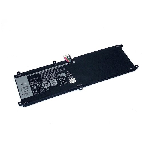 Аккумуляторная батарея для планшета Dell Latitude 11 5175 (VHR5P) 7.6V 4600mAh аккумулятор для dell latitude 11 5175 5179 0rfh3v rfh3v vhr5p