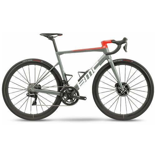 BMC Велосипед шоссейный BMC Teammachine SLR01 TWO Grey/white/red Dura Ace Di2 шоссейный велосипед wilier zero 7 16 dura ace 11v 2016