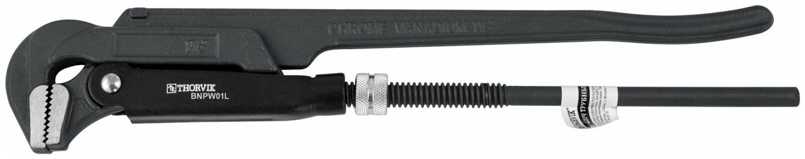 Ключ трубный рычажный, №1, форма A Thorvik