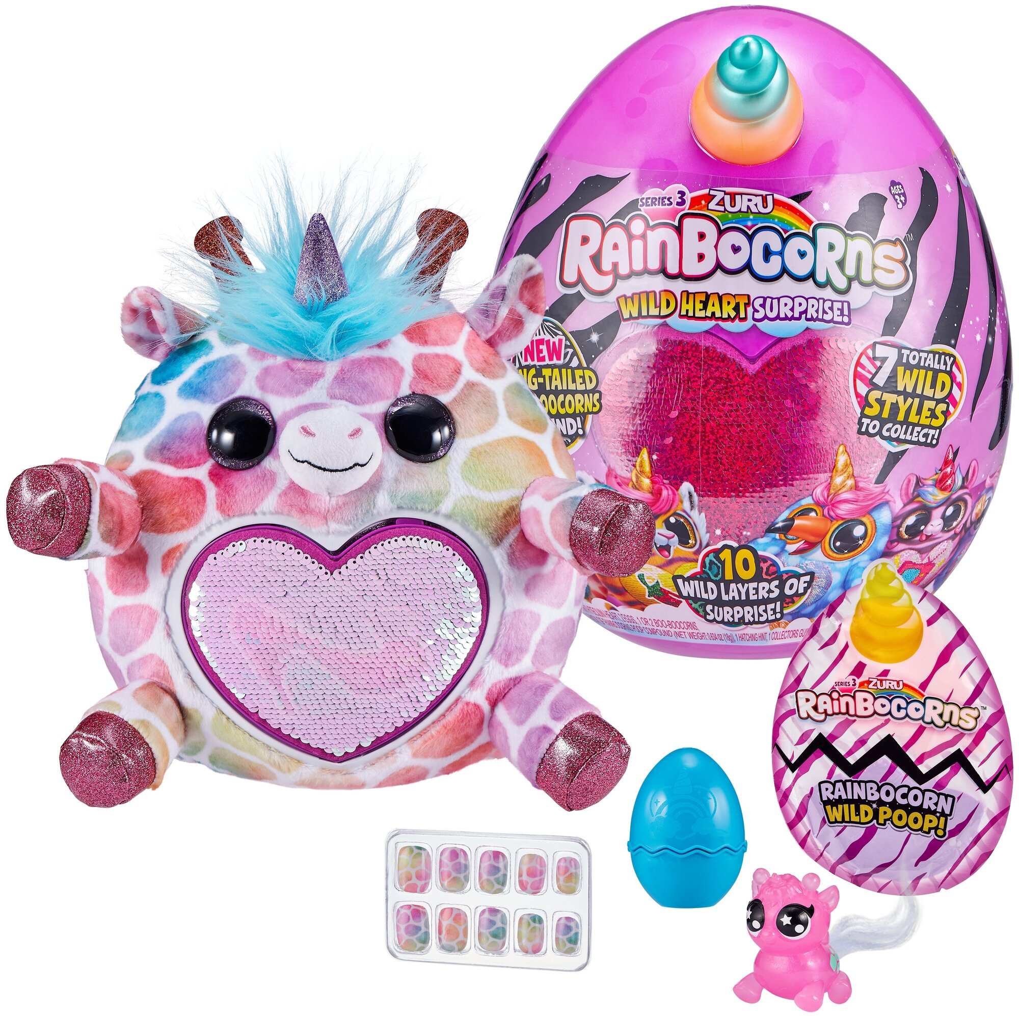 Zuru RainBocoRns T19086 Игровой набор "RainBocoRns – СЮРПРИЗ В ЯЙЦЕ" (в ассортименте) - фото №4