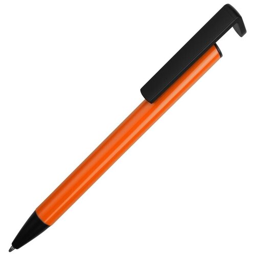 фото Ручка-подставка шариковая кипер металл, оранжевый yoogift