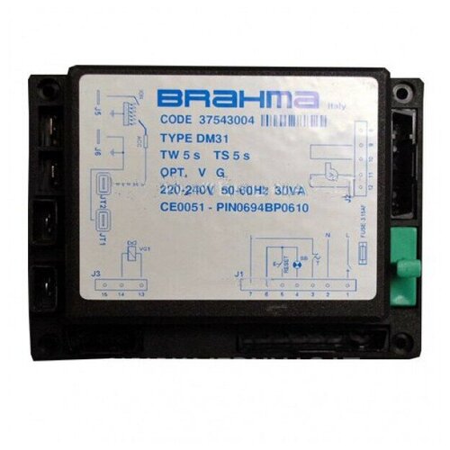 блок управления горением brahma cm11f 37100253 Блок управления горением Brahma DM31 37543004