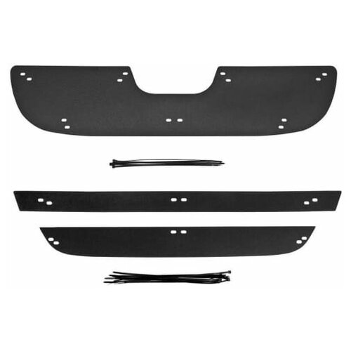 Зимняя заглушка решетки радиатора и переднего бампера Peugeot Boxer 2006-2013 (250 куз); Boxer Шасси 2006-13