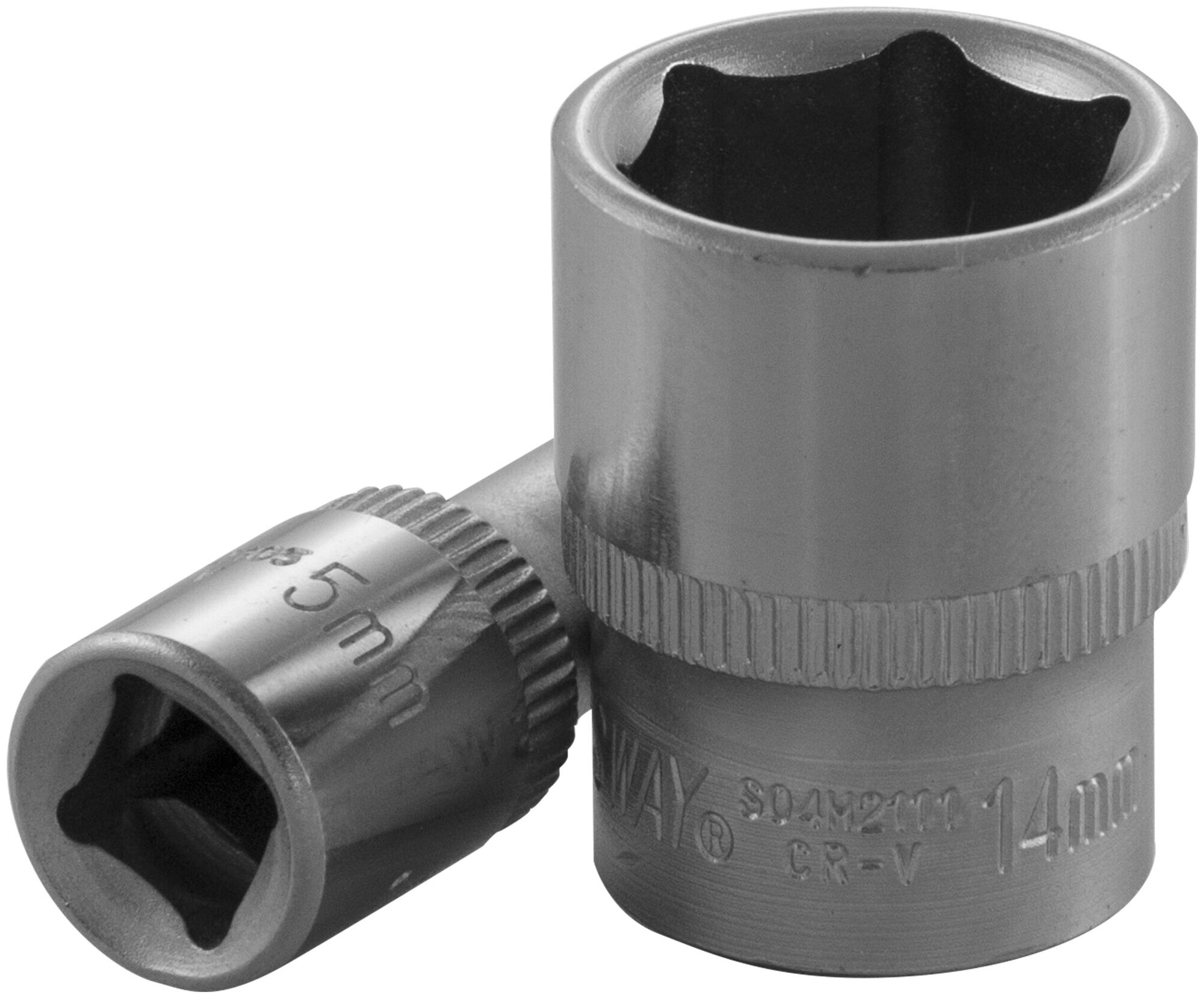 JONNESWAY S04H2114 Торцевая головка 1/4"DR, 14 мм - фотография № 1