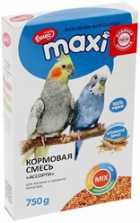 Ешка Корм «Ешка Ассорти MAXI» для мелких и средних попугаев, 750 г