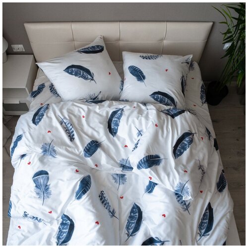 Комплект постельного белья Арт.3702 Двуспальный с Евро-простыней Полисатин RICCHEZZA