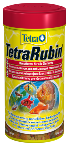 Корм Tetra Rubin, хлопья, для всех видов рыб, 250 мл (52 гр)