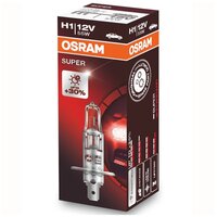 Галогенная лампа Osram H1 (55W 12V) Super 1шт