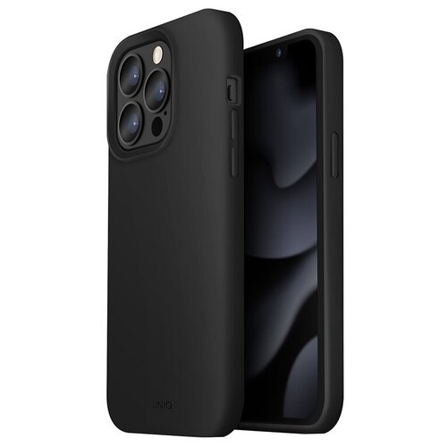 фото Uniq для iphone 13 pro чехол lino black