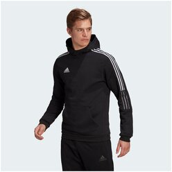 Толстовка Adidas TIRO21 SW HOOD Черный 2XL GM7341