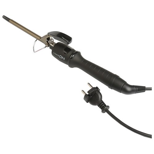 Плойка Luazon LW-23 65 Вт керамическое покрытие d9 мм 230С черная 2810437 231100₽