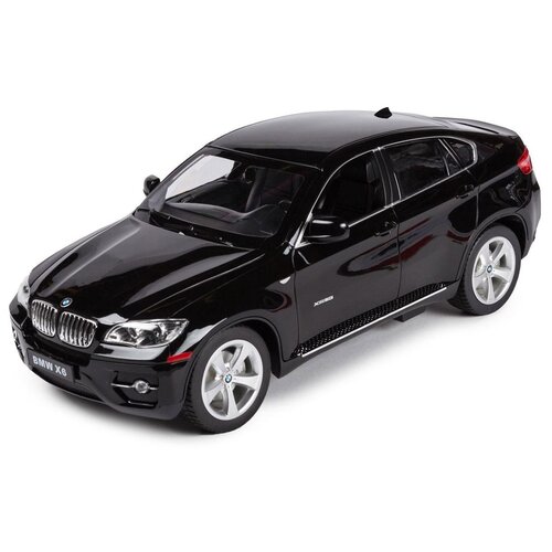 Легковой автомобиль Rastar BMW X6, 31400, 1:14, 35 см, черный легковой автомобиль rastar bmw m3 спортивная версия 48000 1 14 33 см черный