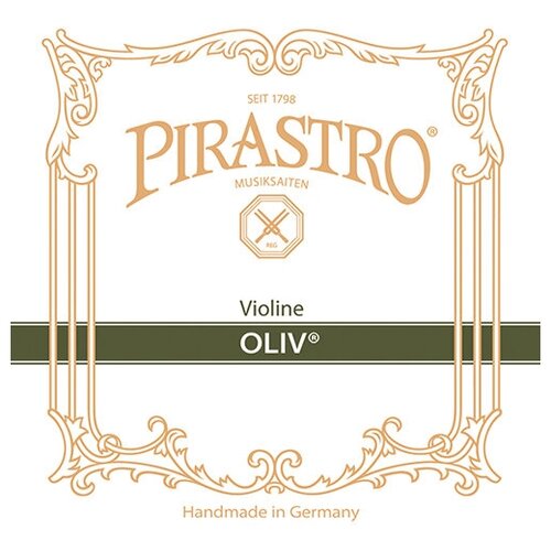 Набор струн Pirastro Oliv 211021, 1 уп. 112021 chorda violin комплект струн для скрипки жила pirastro