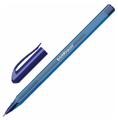 ручка шариковая Erich Krause Ultra Glide Technology U-18, 1 мм, синяя (упаковка 12 шт) - фото №1
