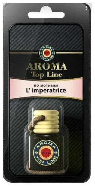 Ароматизатор На Зеркало Aroma Top Line №4 L' Imperatricе Бутылочка AROMA TOP LINE арт. 4603726059183