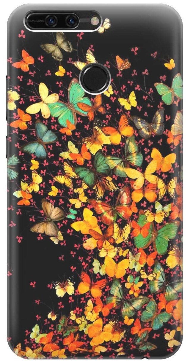 RE: PA Накладка Transparent для Sony Xperia L1 с принтом "Взрыв бабочек"