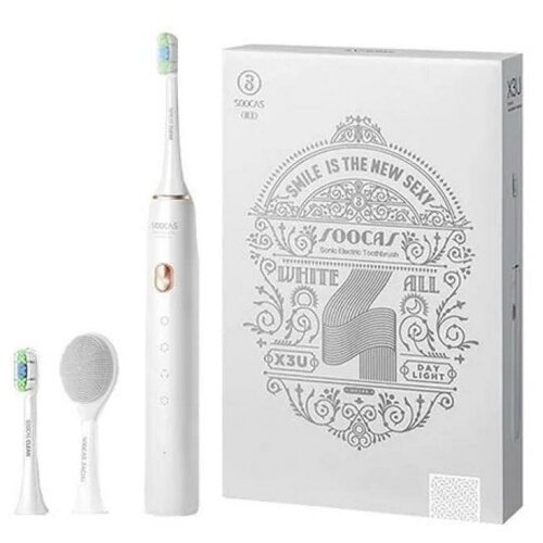 Электрическая зубная щетка Soocas X3U Sonic Electric подарочная упаковка Белый 342000₽
