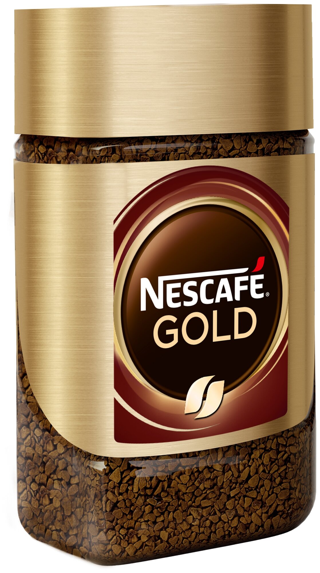 NESCAFE GOLD Кофе натуральный растворимый сублимированный с добавлением натурального жаренного молотого кофе 47.5 г - фотография № 3