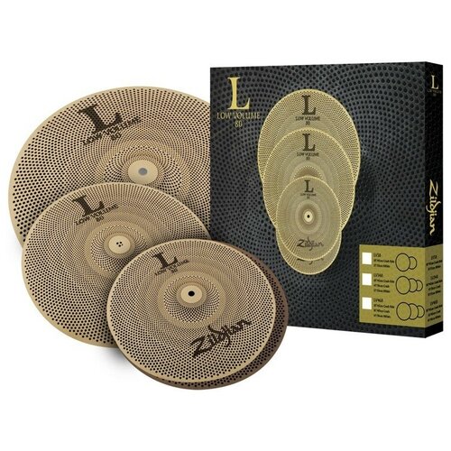 Zildjian LV348 L80 Low Volume Box Set набор тарелок (13' Хай-хет / 14' Краш / 18' Краш Райд) набор тарелок верона пастораль 18 пр 67160119 1907 leander