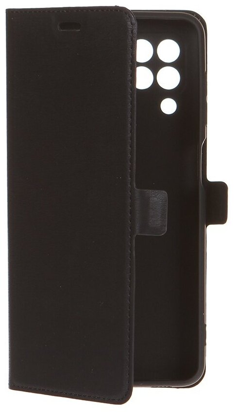 Чехол-книжка DF для Samsung Galaxy M32 (SM-M325), черный