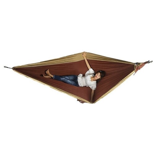 сверхлёгкий гамак ticket to the moon lightest hammock forest green Гамак средний TICKET TO THE MOON Original Hammock Chocolate/Brown