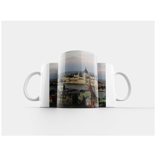 фото Кружка "город, архитектуры, городской пейзаж" 320 мл lotsprints