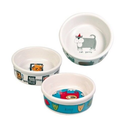 Набор мисок для кошек Trixie Ceramic Bowl набор мисок для кошек trixie ceramic bowl