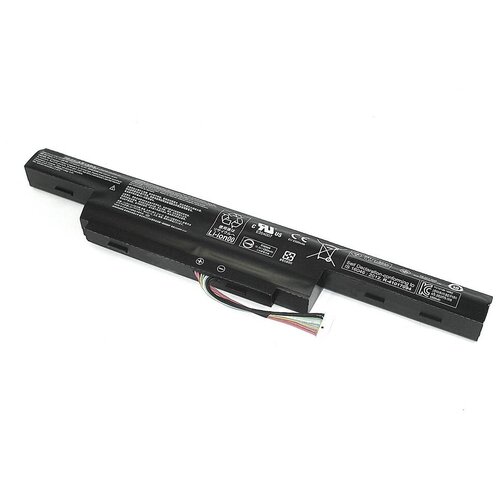 Аккумуляторная батарея для ноутбука Acer Aspire E5-575G (AS16B8J) 10.95V 5600mAh черная