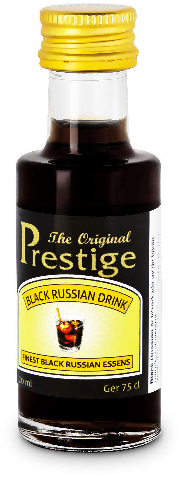 Эссенция для самогона, водки, спирта Prestige "Black Russian" ароматизатор для самогона (Черный русский)