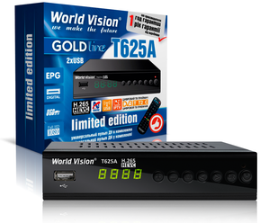 Эфирный цифровой приемник WorldVision T625A