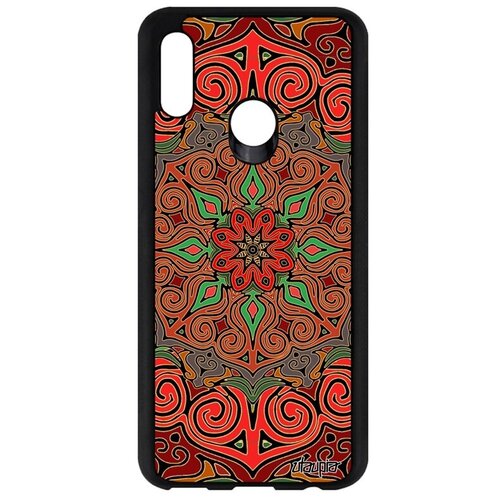фото Противоударный чехол на телефон // huawei p smart 2019 // "мандала" цветок индийский, utaupia, цветной