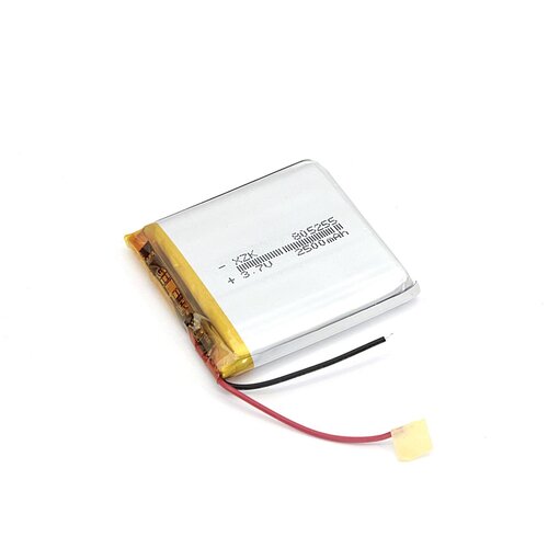 Аккумулятор Li-Pol (батарея) 8*52*55мм 2pin 3.7V/2500mAh