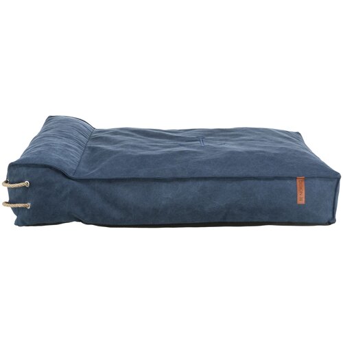 Лежак Fohr с подголовником, 80 х 60 см, темно синий, BE NORDIC (лежак для собак, 37463)