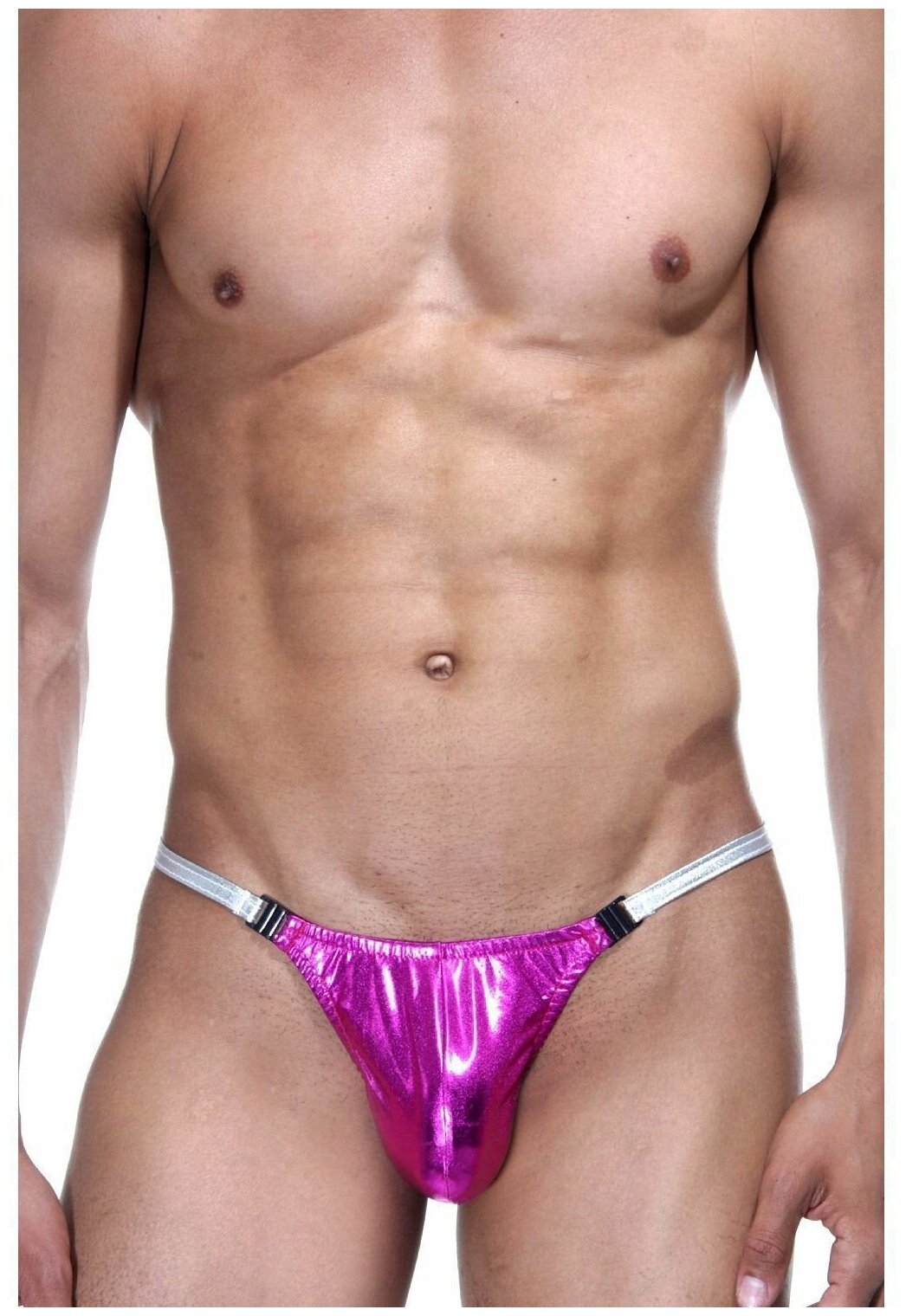 Мужские трусы тонги фуксия Don Moris DM071064 L (46)