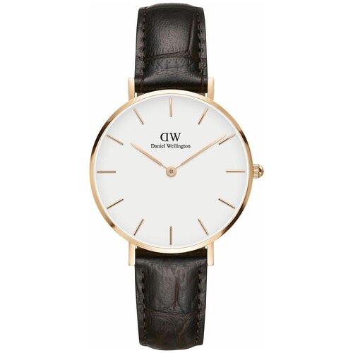 фото Наручные часы daniel wellington наручные часы daniel wellington dw00100176, коричневый, золотой