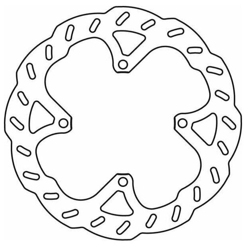 Диск тормозной передний KX/KX-F/KLX