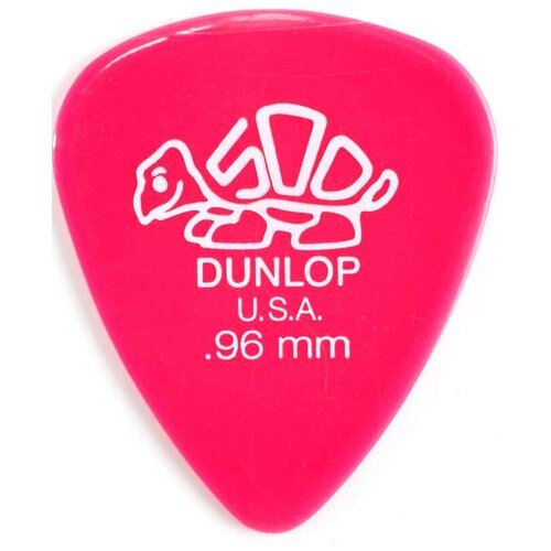 Dunlop 41P.96 Delrin 500 12 Pack комплект медиаторов, 0,96 мм, 12 шт набор медиаторов dunlop bl113 blackline cabinet 432