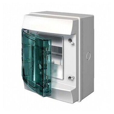 Распределительный шкаф Mistral65, 4 мод, IP65, навесной, термопласт, прозрачная дверь | код. 1SL1200A00 | ABB (8шт. в упак.)