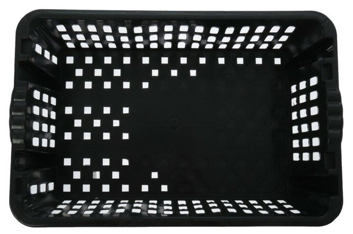 Ящик хозяйственный, 60×40×20 см, цвет чёрный - фотография № 4