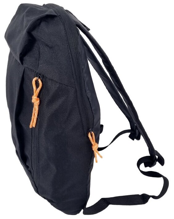 Износостойкий, водонепроницаемый спортивный рюкзак, унисекc, нейлоновая ткань, 40х21х13 см, черный