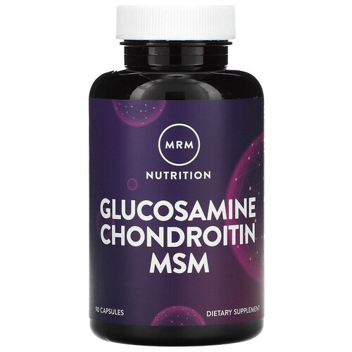 Капсулы MRM Glucosamine Chondroitin MSM капс., 150 г, 90 шт.