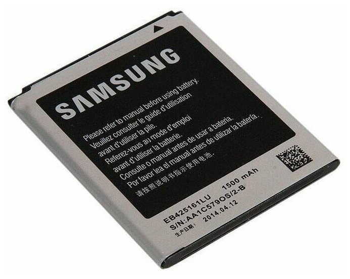 Аккумулятор для телефона Samsung EB425161LU ( i8160/i8190/i8200/S7390/S7392/S7562/J105H/J106F ) - Премиум